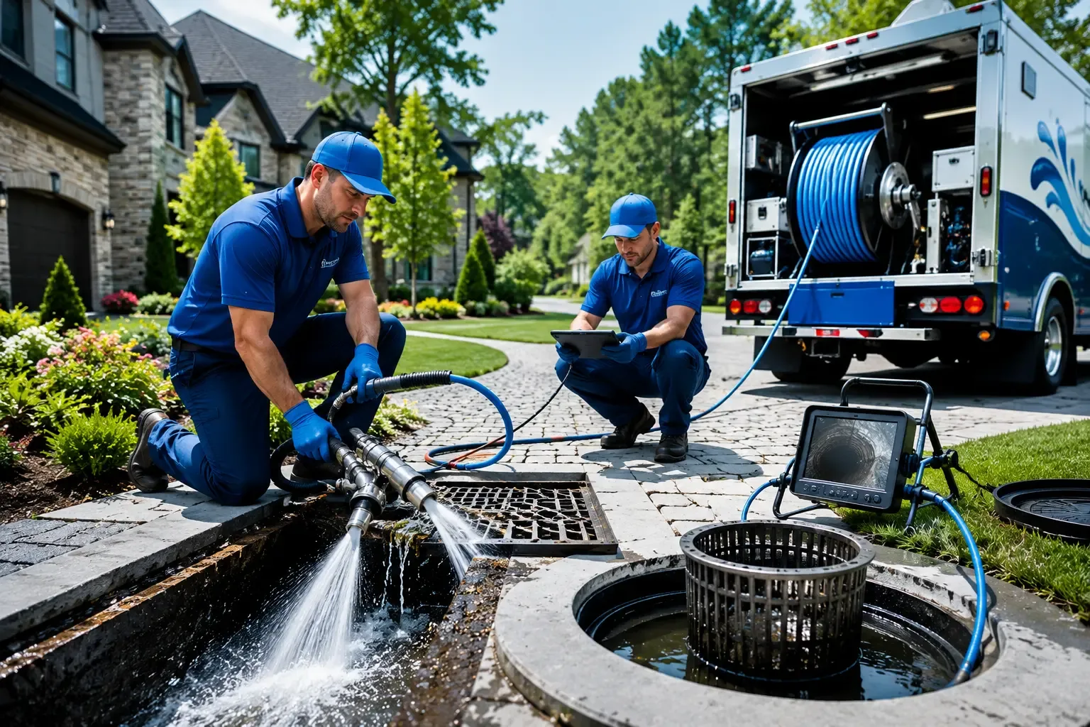 Local outdoor drain cleaning professionals in Manchester, IA